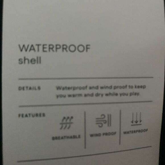 Girls' Rainshell Waterproof Jacket - All in Motion™ - Picture 7 of 9